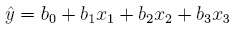 Equation 4: Prediction Model