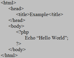 Simple PHP Example