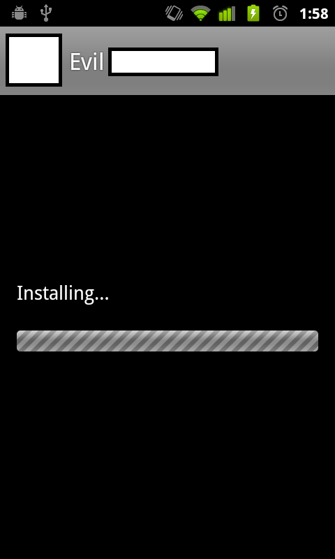 installing