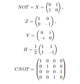 some quantum gates